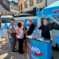 Infostände im August